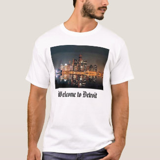 Camiseta Boa vinda a Detroit