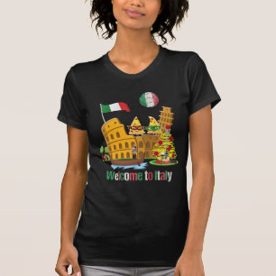 Camiseta Boa vinda a Italia