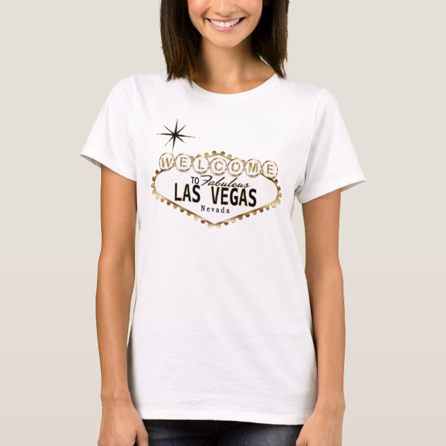 Camiseta Boa vinda a Las Vegas fabuloso (Frente)