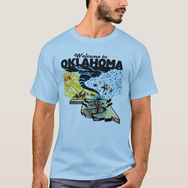 Camiseta Boa vinda a Oklahoma (Frente)