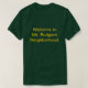 Camiseta Boa vinda à vizinhança do Sr. Rodgers' (Frente do Design)