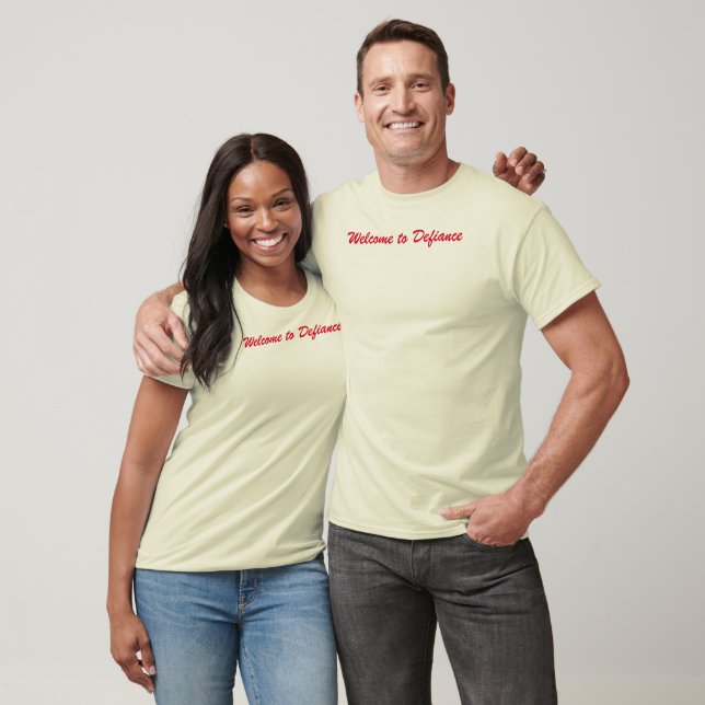Camiseta Boa vinda ao desafio (Unissex)