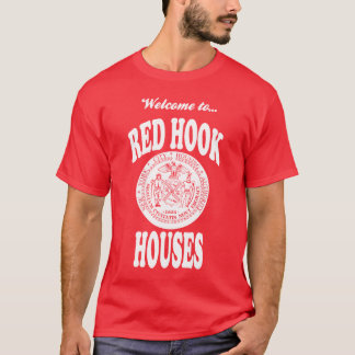 Camiseta Boa vinda às casas vermelhas do gancho - impressão