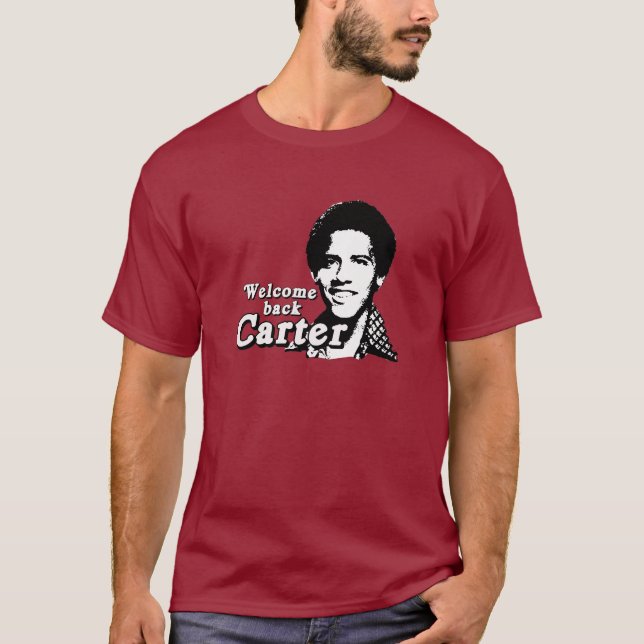 Camiseta Boa vinda para trás Carter (Frente)