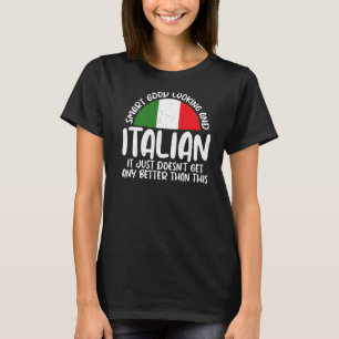 Camiseta Boa Visão E Italiano Ela Não Consegue Melhor