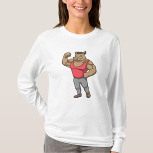 Camiseta Boar Bodybuilder Bodybuilding Músculos