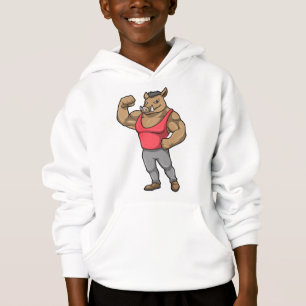 Camiseta Boar Bodybuilder Bodybuilding Músculos