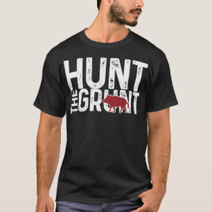 Camiseta Boar Hog Pig Caça Caça Caça Caça Caça Caça Caça Ca