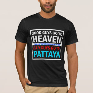 Camiseta Boas Caras Pesadas, Pattaya, Caras Más