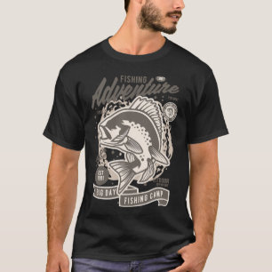 Camiseta Boas coisas vêm para aqueles que iscam Presente pa