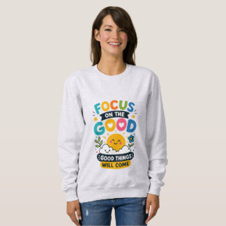 Camiseta Boas Coisas Virão Citação Positiva Cute Sunshine