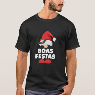 Camiseta Boas Festas Portugal Portuguese Happy Christmas 