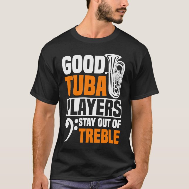 Camiseta Boas Jogadoras Tuba Ficam Fora Do Tremendo Jogador (Frente)