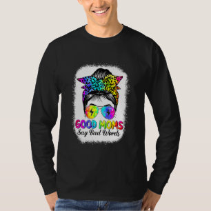 Camiseta Boas Mães Dizem Palavras Ruins Dia de as mães Grav