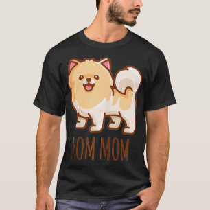 Camiseta Boas mulheres Pomerânia Pom Mãe presente engraçado