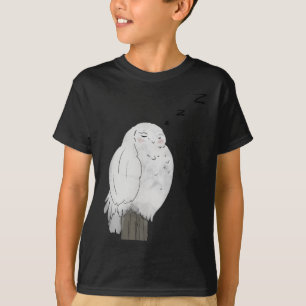 Camiseta Boas Noites, Coruja Sticker