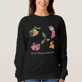Camiseta Boas Novas de Grande Alegria Ilustração de Feriado