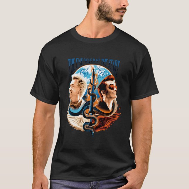 Camiseta Boas Omas - O Fim Foi Apenas O Começo (Frente)