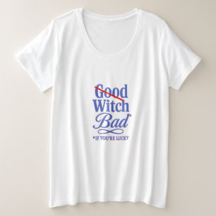 Camiseta Boas, ousadas, más, visões de bruxa viscosa
