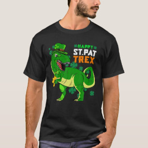 Camiseta Boas Ruas no Dia de Pat Trex Meninos de São Patri