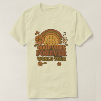 Camiseta Boas Vibes para sempre - Camisa-T