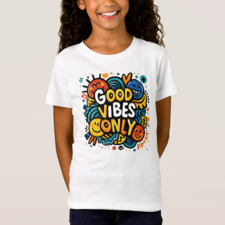 Camiseta Boas Víblias Apenas Camisa-T Para Crianças - Posit