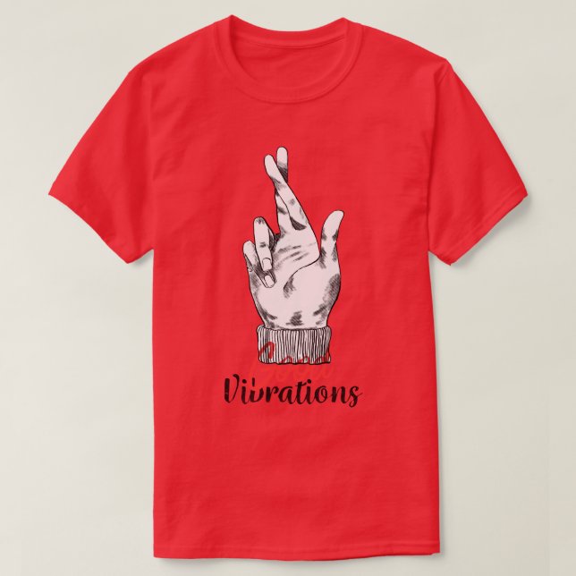 Camiseta Boas vibrações (Frente do Design)