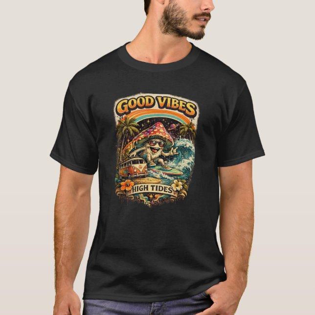 Camiseta Boas Vibrações Marés Altos (Frente)