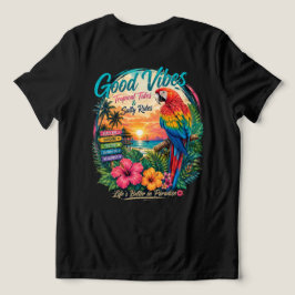 Camiseta Boas Vibrações Ondas Tropicais