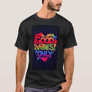 Camiseta Boas Vibrações Somente.