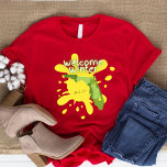 Camiseta Boas-vindas à Flórida Funny Residente na Flórida<br><div class="desc">Não é fã do inverno? Se você não gosta de tempo frio, esta é a camisa perfeita e humorística para expressar seus pensamentos! Além disso, faz um presente de Natal ou festa de feriado excelente, ou um presente único para residentes na Flórida e pássaros de neve. A camiseta apresenta o...</div>