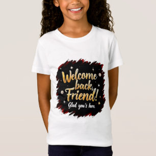 Camiseta Boas-vindas Amigáveis - Vídeo Amigo