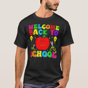 Camiseta Boas-vindas ao primeiro dia da escola