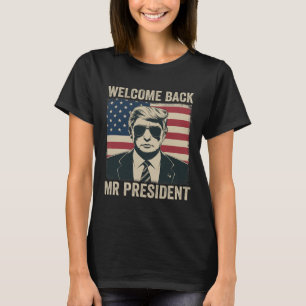 Camiseta Boas-vindas Byck Sr. Presidente Donald Trump Vitór