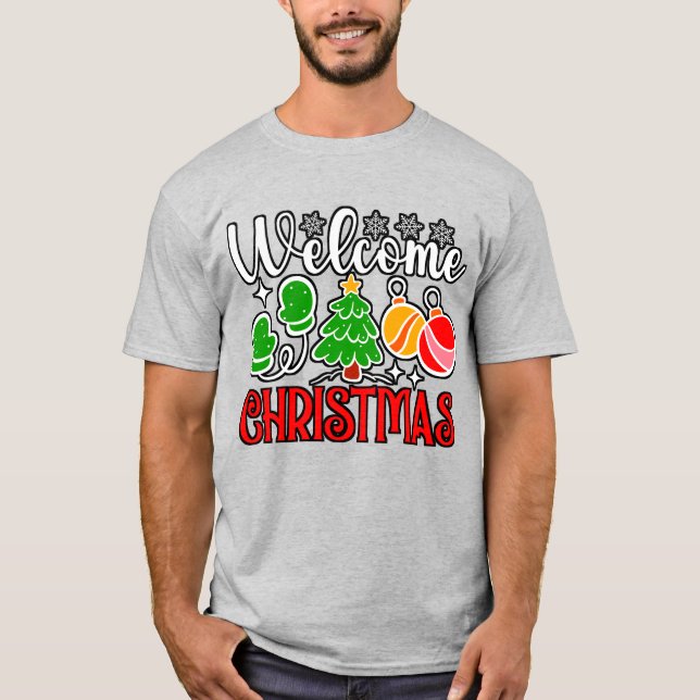 Camiseta Boas-vindas Natal-23758  (Frente)