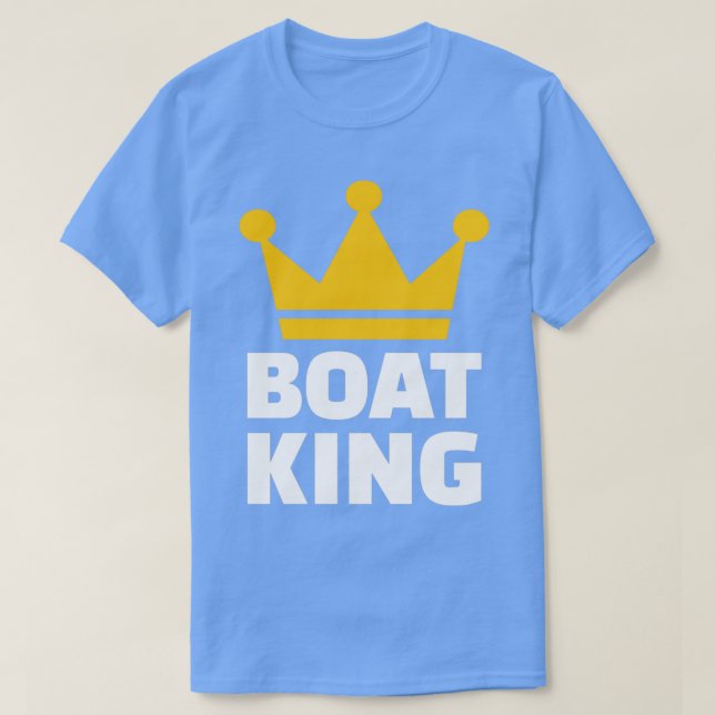 Camiseta Boat king (Frente do Design)