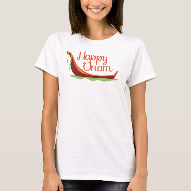 Camiseta Boat-T-Shirt Feliz (Frente)