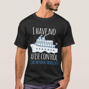 Camiseta Boat T-shirt, não tenho controlo de cruzeiro. É co