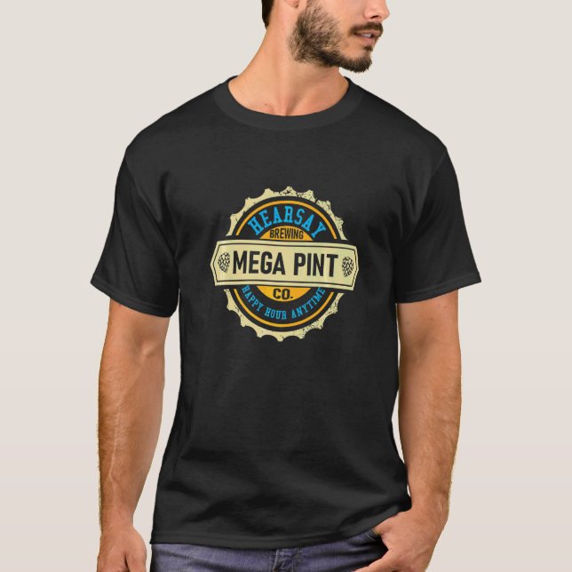 Camiseta Boato Não É Hora Feliz Nunca Mega Pint (Frente)