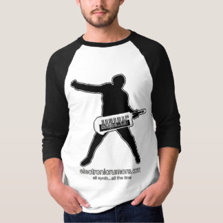 Camiseta Boatos eletrônicos: Machado-Man de Keytar, todo o