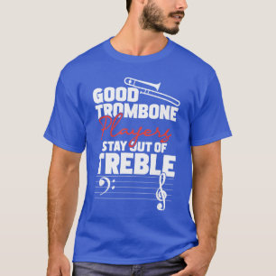 Camiseta Boatos Trombonistas Ficam Fora Da Música Jazz Rebl