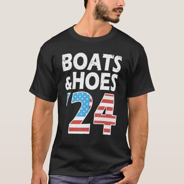 Camiseta Boats & Hoes 2024 (Frente)