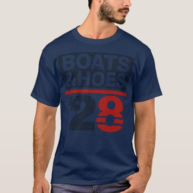 Camiseta Boats & Hoes '28 (Frente)