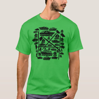 Camiseta Boats Hoes engraçado