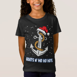 Camiseta Boats N Ho Hos Natal Pajama Engraçado Humor X-M
