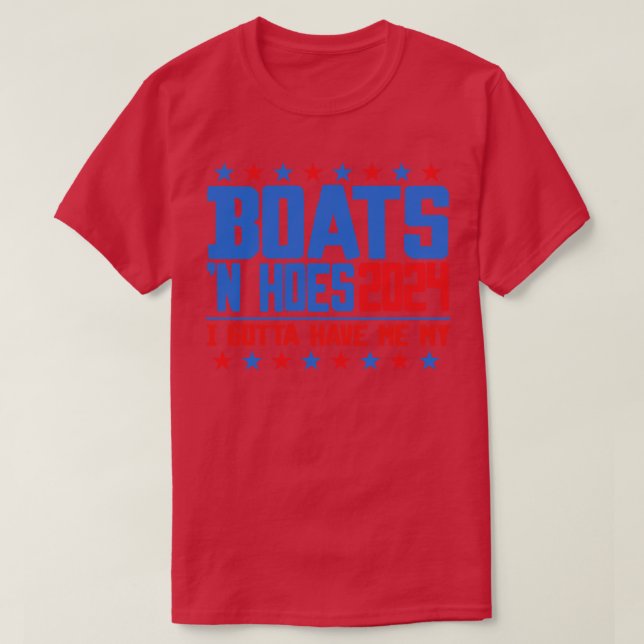 Camiseta Boats N Hoes 2024 (Frente do Design)