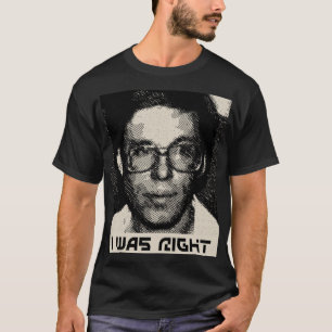 Camiseta Bob Lazar Eu estava certo