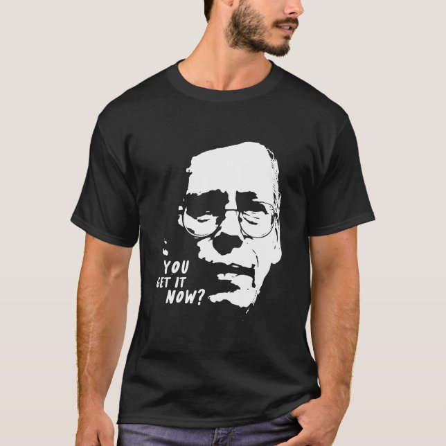 Camiseta Bob Lazar - Você entendeu agora? (Frente)