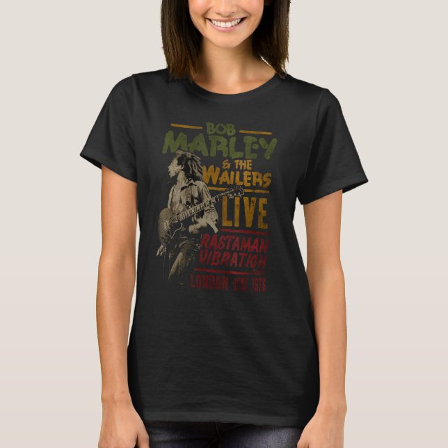 Camiseta Bob Marley BTRTW Os Marinheiros Vivem (Frente)