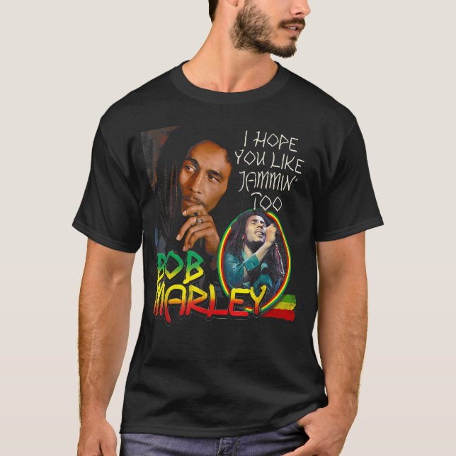 Camiseta Bob Marley Oficial (Frente)